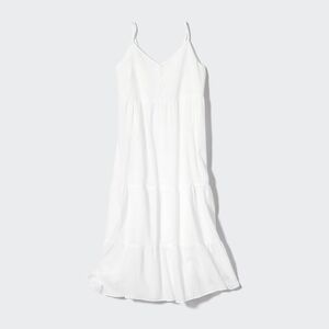 Uniqlo Crinkle Cotton Camisole Dress